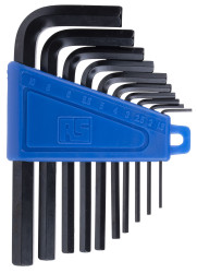 Zestaw kluczy imbusowych Jednostki metryczne RS PRO L 10 szt.