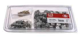 Złącze koncentryczne, 50, Męski, Połączenie zagniatane, Montaż na kablu 546-5200 /100szt./