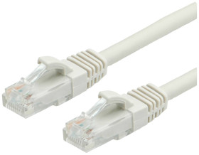 kabel LAN Value 21.99.0202, 1 szt., RJ45, CAT 6, U/UTP, 2.00 m, szary