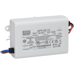 MeanWell APV-25-12 25watt Constant Voltage LED Driver
