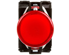 Lampka sygnalizacyjna 22mm czerwona 24-230V AC/DC W0-LDU1-L22D C