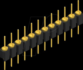 MK 05 12 G Pin header, 1-row, 1 x 12 - 2.54 mm