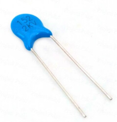 1.5nF 2kV 152 High Voltage Ceramic Capacitor - 10 pcs