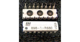 680 Ohm resistor network (898-1-R680) - Beckman Industrial