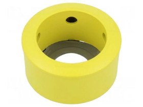 Kołnierz ochronny 45 Ø57,6x50,1mm metal Korpus żółty 45-539.2400
