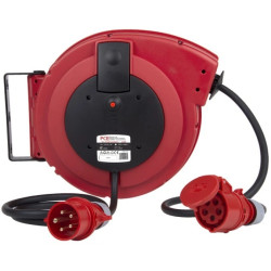 Przedłużacz trójfazowy bęben samozwijający 15m H07RN-F 5x2,5 42285