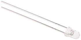 LED, THT, czerwona, 2-Pin, 2 V, 45°, Broadcom