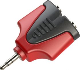Rozdzielacz Jack stereo wtyk 3.5 - 2x gniazdo 3.5