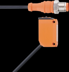 One way light barrier, 10 m, NPN, 10-30 VDC, M12-connector, IP65/IP67, O6E205