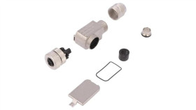 7000-14031-0000000 Gniazdo Kątowe M12, P5 Z Kododowaniem B-Profibus, Na Przewód