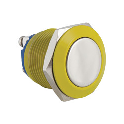 Nasadka przełącznika Chwilowy SPST średnica wycięcia 19mm, montaż panelowy RS PRO