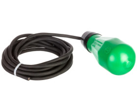 Wyłącznik pływakowy z przewodem NEOPREN 15m do wody brudnej przeciwwaga wbudowana LVFSN1B15