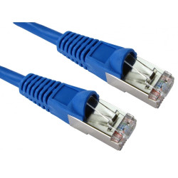 Kabel Ethernet Cat5e długość 1m Z zakończeniem RS PRO PVC l. żył: 8 średnica 5.6mm