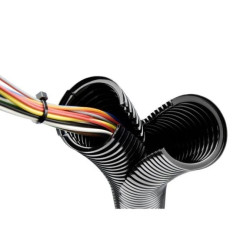 Wąż osłonowy dzielony 67,5x79,8 SILVYN SPLIT 70 czarny 61806671 /10m/