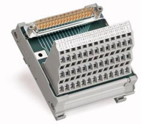 Moduł przejściowy 37- biegunowa wtyk D-SUB 289-621 /1szt./