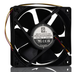 Wentylator osiowy 24 V DC DC 120 x 120 x 32mm 5.28W 181.8m³/h 48dB 220mA