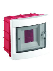 Rozdzielnica podtynkowa 1-Rzędowa 4-Modułowa IP40 Drzwi Transparentne 90912004 Viko by Panasonic