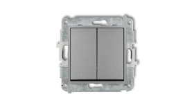 Mini Mechanizm Łącznika Zwiernego Żaluzjowego (Dwa Klawisze Bez Piktogramów)...