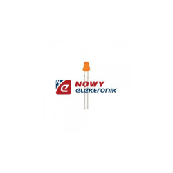 Dioda LED 3mm pomarańcz. s.jasna
