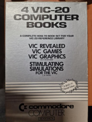 4 Vic-20 Computer Books