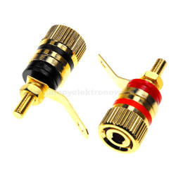 Gniazdo głośnikowe do chassis GG-03-K Gold Vocant