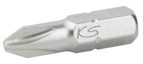 Bit krzyżakowy PH 000 KS Tools 911.3333 9113333 stal specjalna niklowany C 6.3 1 szt.
