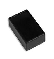 KM-3 Obudowa z tworzywa KM3 wymiary: 43x27x17mm - pełna - czarna ABS