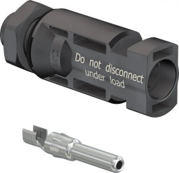 Wtyk MC4 złącze panelowe 4/6mm2 Staubli (Multi Contact) - opak. 10 szt