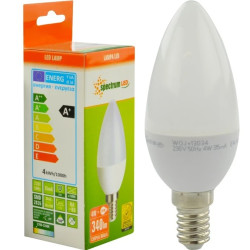 Żarówka LED E14 230V 4W świecowa 320lm ciepła