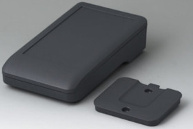 ABS/PC enclosure, (L x W x H) 136 x 74 x 32 mm, lava, IP41, A9005218