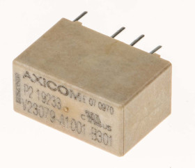 Przekaźnik sygnału, 5V dc, 2 A, DPDT, 2-polowy, montaż PCB, TE Connectivity Axicom P2