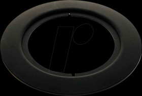 ED-10036 Padding ring for spotlight, round, black