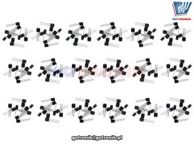 Zestaw 180 sztuk tranzystorów bipolarnych PNP i NPN