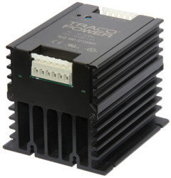 DC converter, 43-160 VDC, 182.4 W, 1 output, 48 VDC, 89 % efficiency, TEQ 160-7218WIR