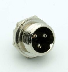 GNIAZDO MIKROFONOWE NC/CB 3 PIN