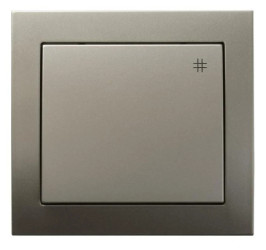 KIER Łącznik krzyżowy satyna light ŁP-4W/45