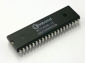 Pamięć EPROM kasowalna elektrycznie 27C4096 DIL40 120ns Winbond –55°C do +125°C