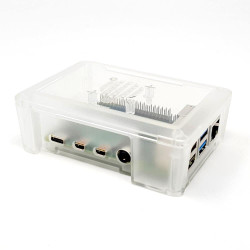 Modular Raspberry Pi 4 Case - Clear