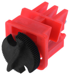 Blokada Blokada wyłącznika wielobiegunowego RS PRO rozmiar mocowania 11mm Czerwony zamki: 2