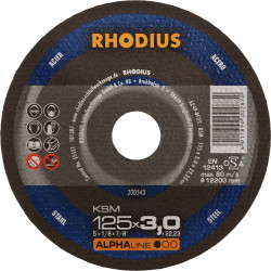 Zestaw tarcz tnących Rhodius KSM 200543 25 szt.