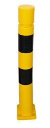 Słupek Słup Czarny, żółty