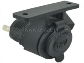 Gniazdo zapalniczki sam. przykręcane do obud.