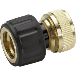 K&#xE4;rcher 2.645-018.0 Brass Hose Connector 19mm with Aqua Stop Durable