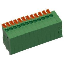 Camblock Plus CSTBP254V/12 2.54mm Vertical Screwless Terminal Block 12p