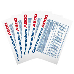 Sticker "Commodore A500" (Set of 5)
