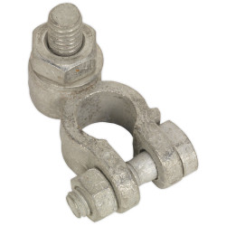 Sealey BTP25 Battery Terminal - Post with Washer &amp; Nut 24V Positive Pack of 5