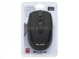 Mysz optyczna BLOW MB-11, bezprzewodowa czarna
