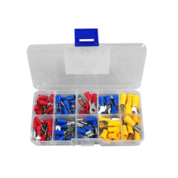 Zestaw konektorów izolowanych 10 typów 90szt / Lx1103