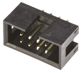 Wtyk PCB 8-pinowe raster: 2.54mm 2-rzędowe Amphenol Communications Solutions Przewlekany 3.0A