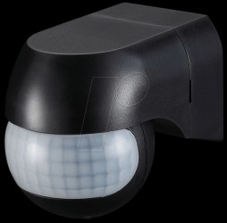 5089 PIR Wall sensor with moving Head black